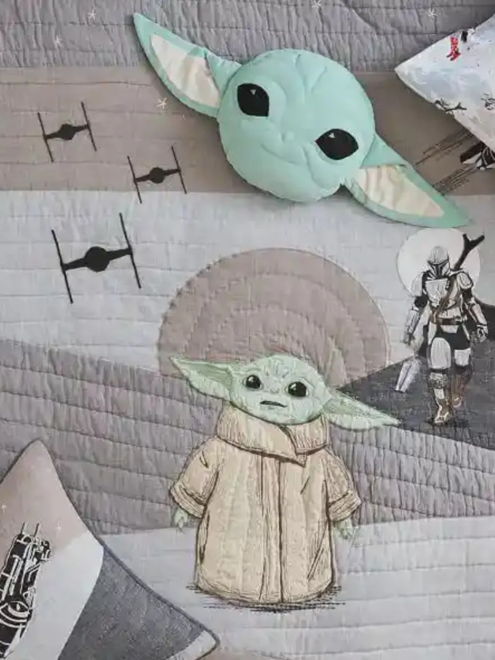 Pottery Barn Star Kids Star Wars Mandalorian The Child Grogu Hug Pillow Buddy